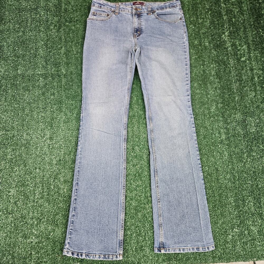 Vintage Jordache Jeans Women's 11/12 Bootcut Medium Wash Blue Denim Low Rise
